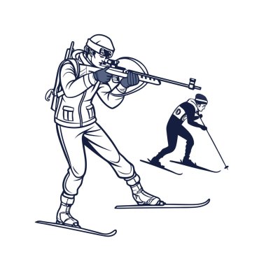 Kayakçı iş başında. Kış sporu kayağı. Kışın kayak ve kayak. spor ve eğlence aktivitesi.