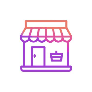 simge vektör illüstrasyonunu sakla