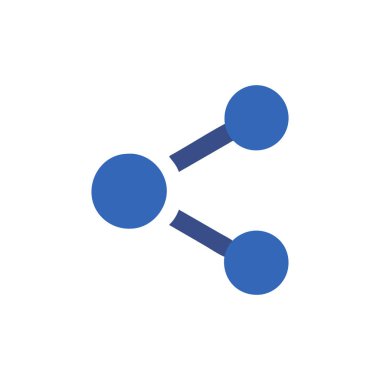 Ağ vektör Glifler renk simgesi