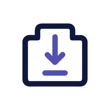 Kişisel ve ticari kullanım için vektör simgesi simgesi vektör illüstrasyonunu yükle..