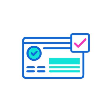 Dolu taslak biçiminde kontrol listesi simgesine sahip pano