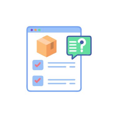 Vektör simgesini işaretle. Logotype