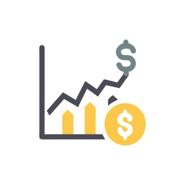 Dolar simgesi. Dolar işareti vektör simgesi