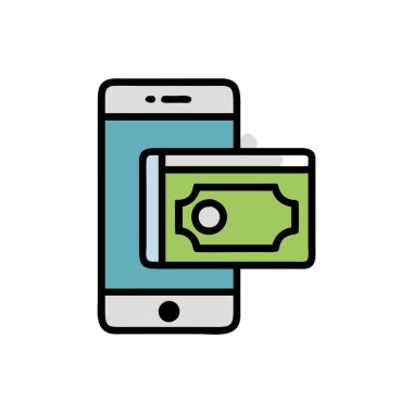 Doları sembolü ile Smartphone