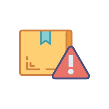 Hata simgesi vektör illüstrasyonu