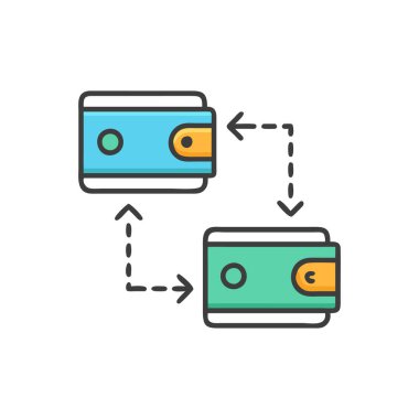 Seo simge renkli çizginin vektör illüstrasyonu. güzel pazarlama işareti aynı zamanda seo simgesi olarak da kullanılabilir.