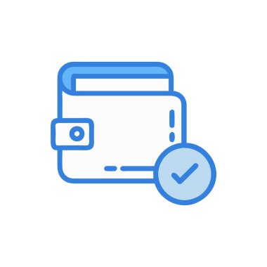 Kalkan düz simge, vektör, illüstrasyon ile kredi kartı