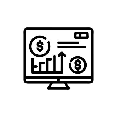 seo modern simgesinin vektör illüstrasyonu