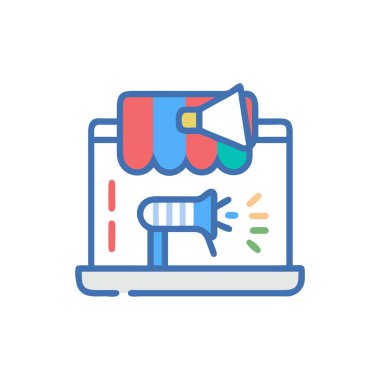 Dizüstü bilgisayar hoparlörlü megafon