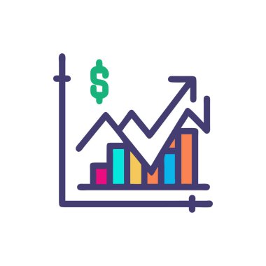 ok simgesi, satır biçimi olan iş grafiği