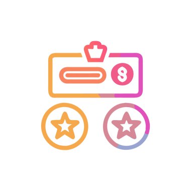 seo modern simgesinin vektör illüstrasyonu