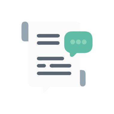 sohbet kabarcıkları vektör illüstrasyon