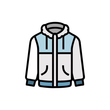 Ceket simge vektör çizim