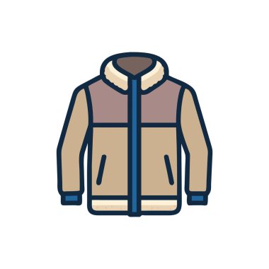 Ceket doldurulmuş dış hat simgesi