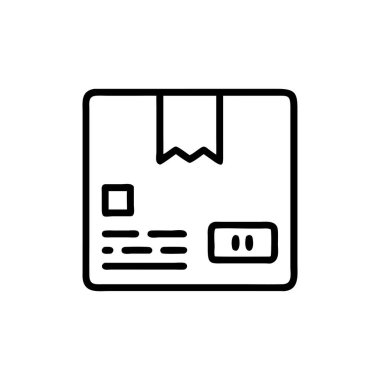 belge simgesi vektör illüstrasyonu