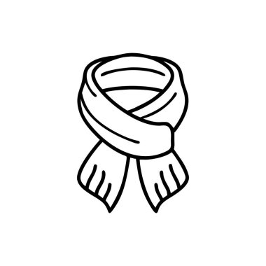 Noel eşarbı simgesi, satır biçimi