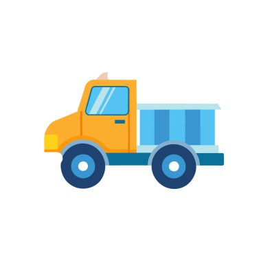 Araç vektör tasarımlı kamyon