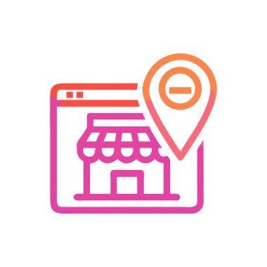 Yapı simgesinin vektör illüstrasyonu