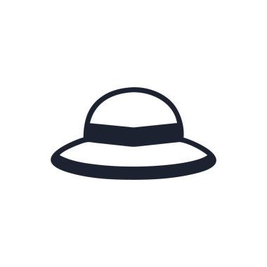 şapka vektör simgesi. Bu düzenlenebilir bir vuruş. İnternet ve mobil uygulamalarda kullanmak için doğrusal sembol, logo, yazdırma medyası. İnce çizgi çizimi