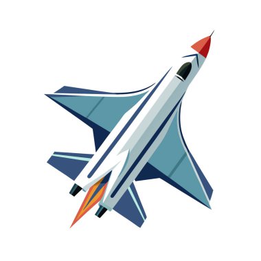 düzlem ikonu vektör illüstrasyonu.