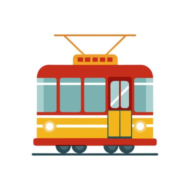 Tren ikonu. vektör illüstrasyonu
