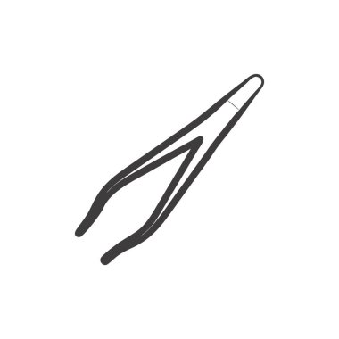 Modern çizgi simgesinin vektör grafiği - dikiş, dikiş ve terzi konsepti için makas. Düzenlenebilir felç. Basit tasarım.