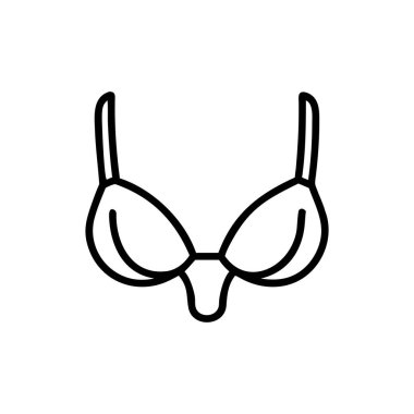 vektör, sütyen simgesi tasarımı ögesi