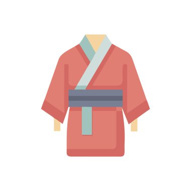 Geleneksel kimono vektör simgesi
