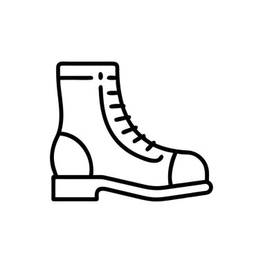 Bir çift ayakkabının vektör çizimi.