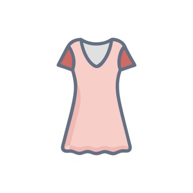 renk kıyafet vektör illüstrasyonu