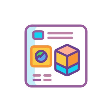 İş kavramının vektör illüstrasyonu