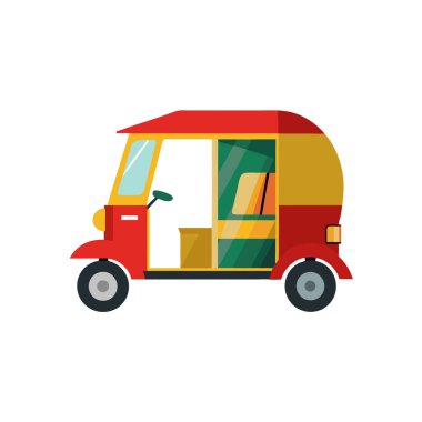 izole edilmiş araç vektör tasarımı