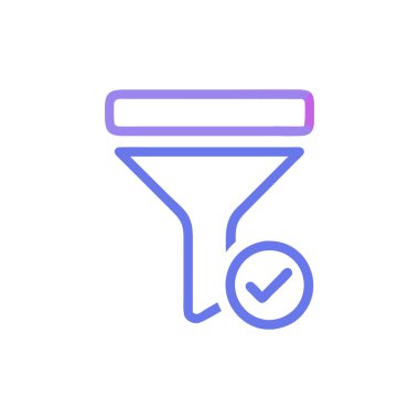 renk vektör simgesi. arkaplanda izole.