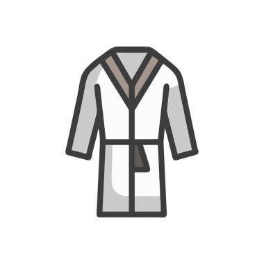 Haçlı bir ceketin vektör çizimi