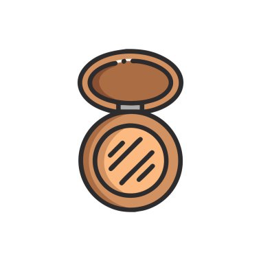 Bozuk para simgesi, vektör illüstrasyon tasarımı