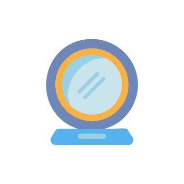 Seo ve pazarlama düz simgesinin vektör illüstrasyonu