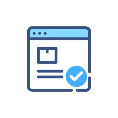 Mavi renk simgesinde işaretle.