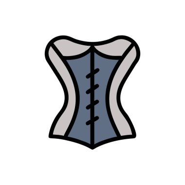 Kolayca değiştirebilen veya düzenleyebilen ceket vektör simgesi