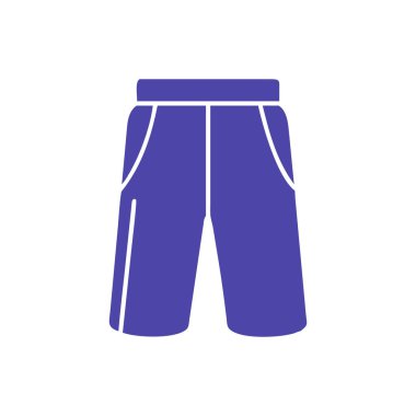 Şortların vektör illüstrasyonu