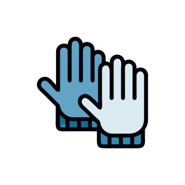 vektör ince çizgi simgesini durdur