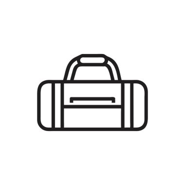 İnce çizgi biçiminde seyahat simgesi