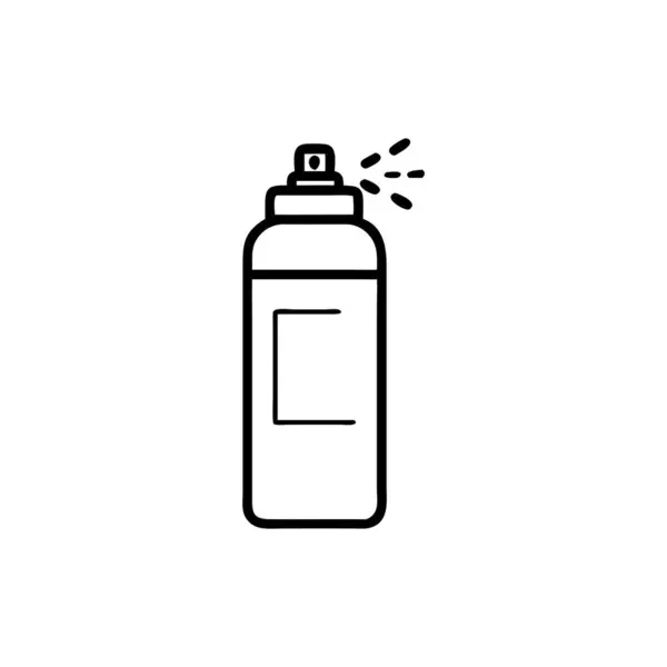 Sprey şişe ikon vektörü. izole vektör gösterimi