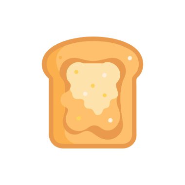 ekmek simgesi tasarım, illüstrasyon vektör