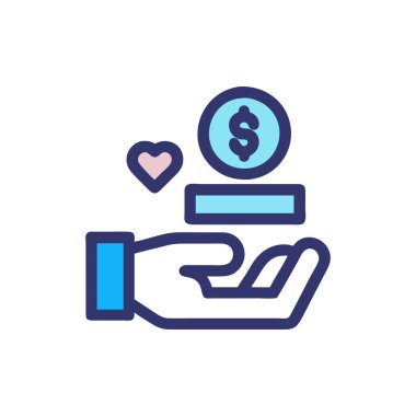 Dolar vektör simgesi, para işareti, sembol, dolar