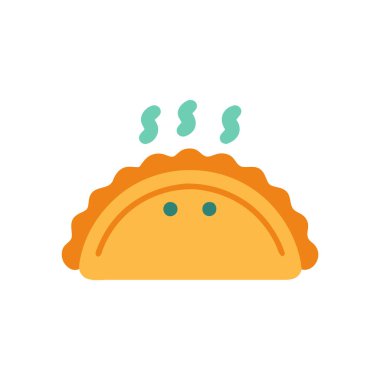 ekmek ikonu vektör illüstrasyonu