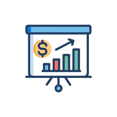 iş simgesi vektör illüstrasyonu