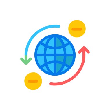 genel iş rengi renk vektör illüstrasyonu