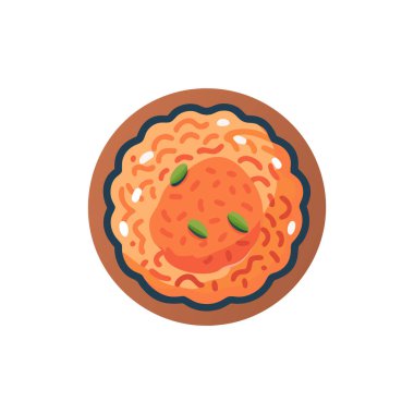 lezzetli Meksika yemeği simgesi