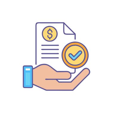 Kredi kartı vektör illüstrasyon tasarımı ile ödeme