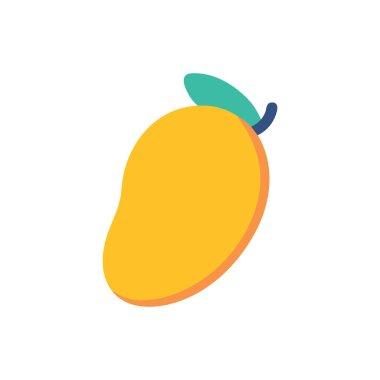 Mango ikon vektörü. düz dizayn biçimi 10